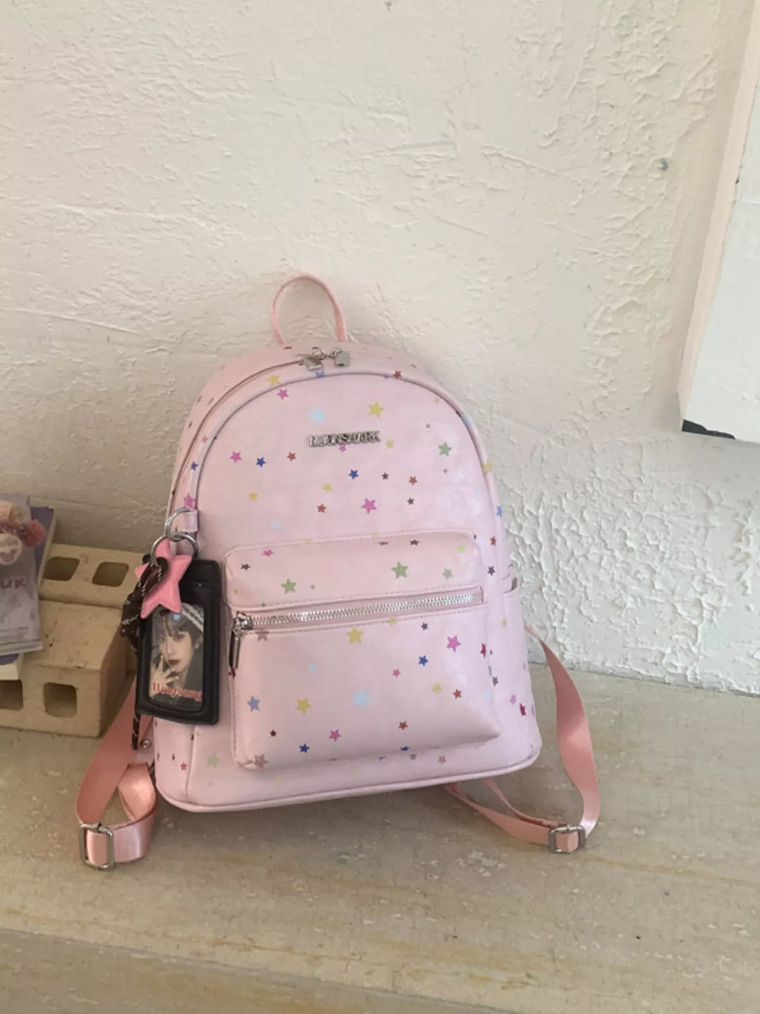 Star Pattern Backpack Bag