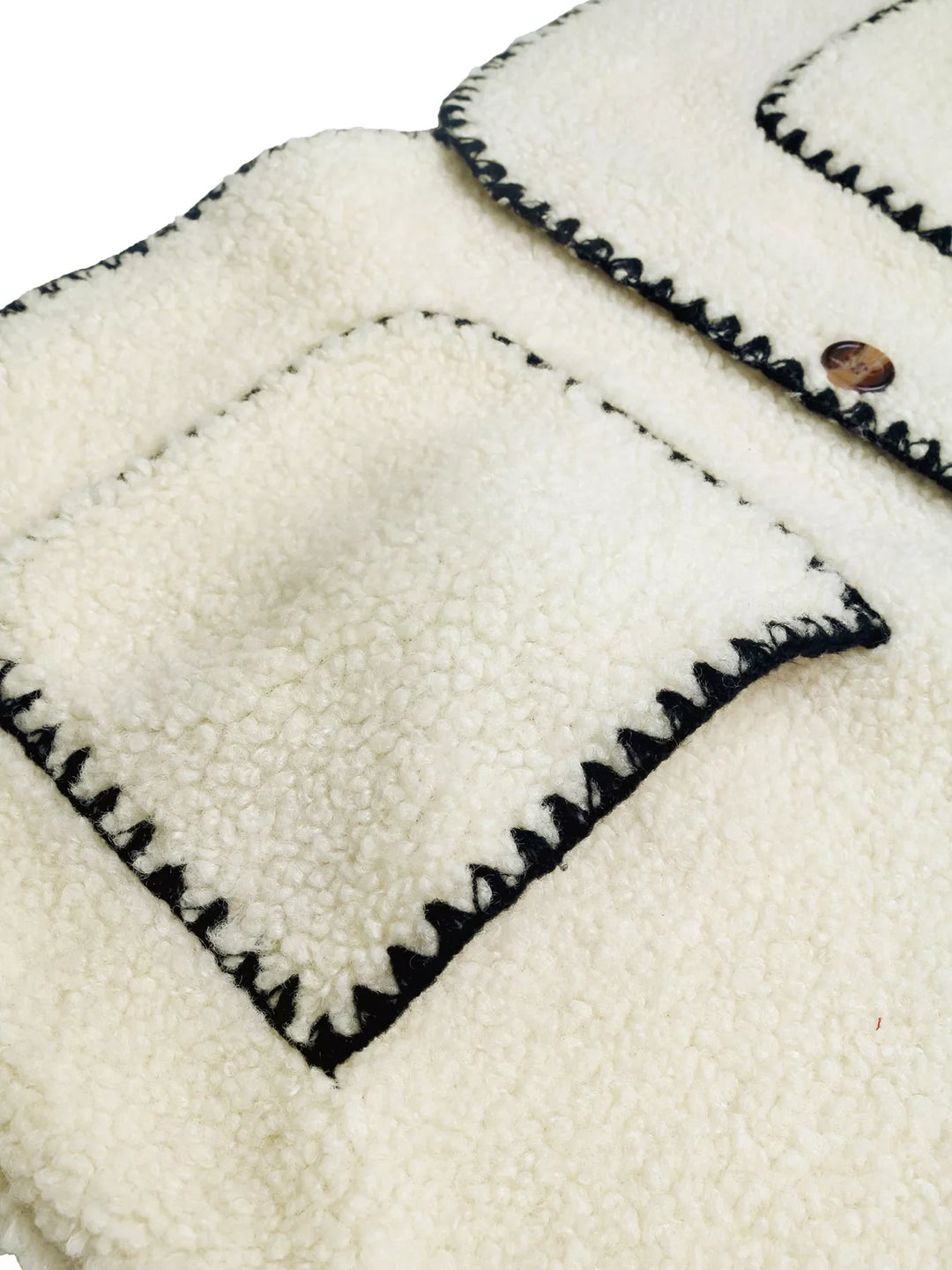 V-Neck Button Up Vest Coat