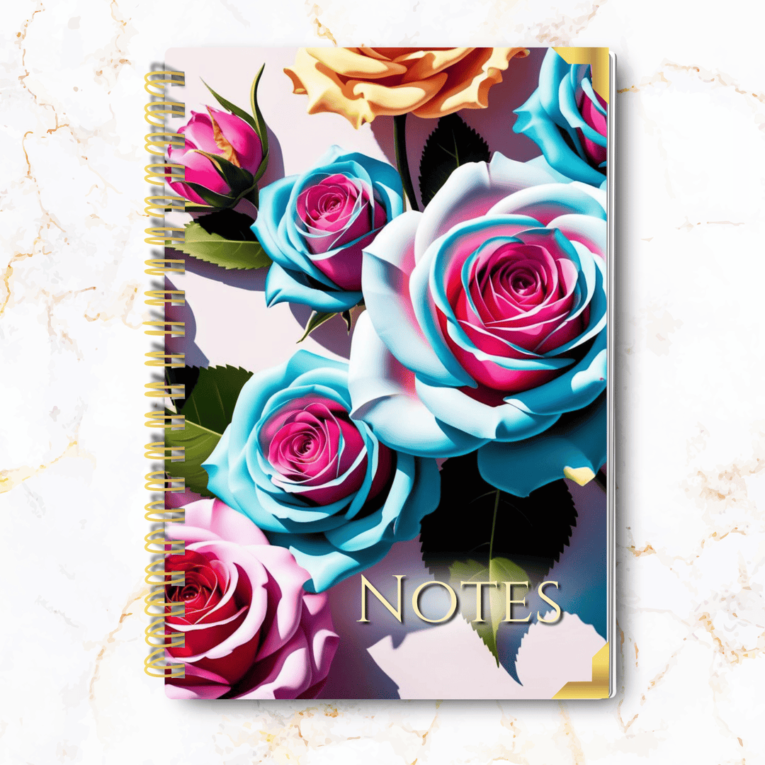 Faith in Full Bloom Notebook - 8x10"