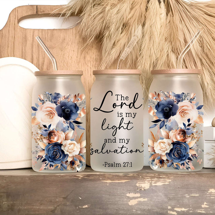 Bible Verse Scripture Cup, Mug & Tumbler with Lid & Straw – Floral Christian Gift for Her