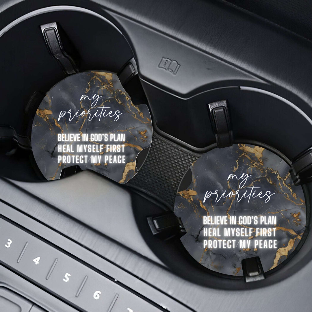 Car Coaster Set, Pack of 2