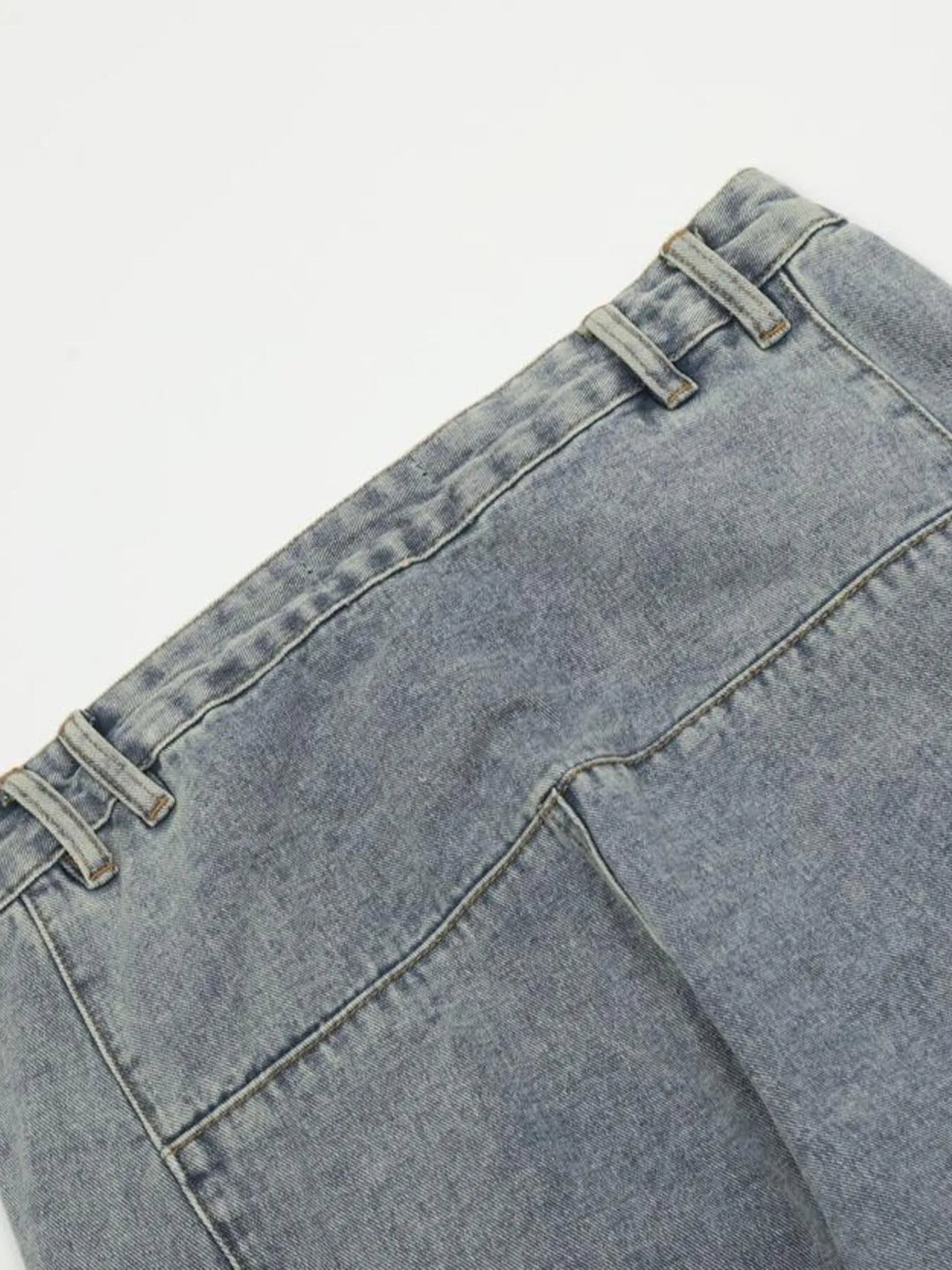 Men's Multi-Pocket Cargo Wide Leg Jeans
