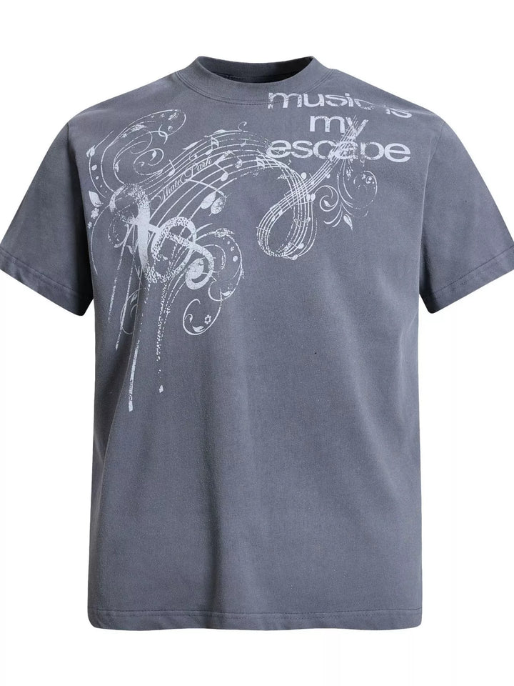 Men's Round Neck Short Sleeve T-Shirt