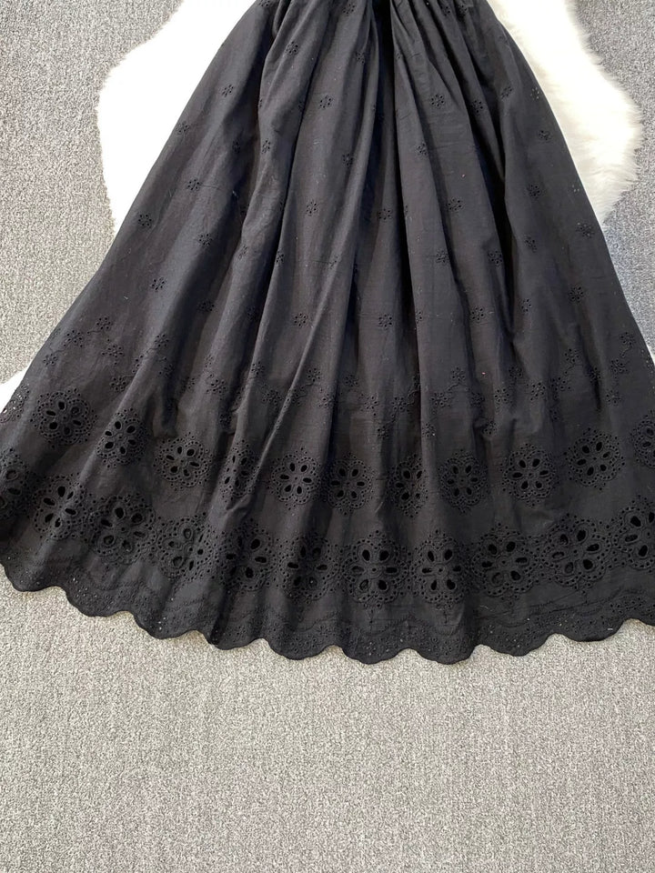 Lace Detail Sleeveless Dress