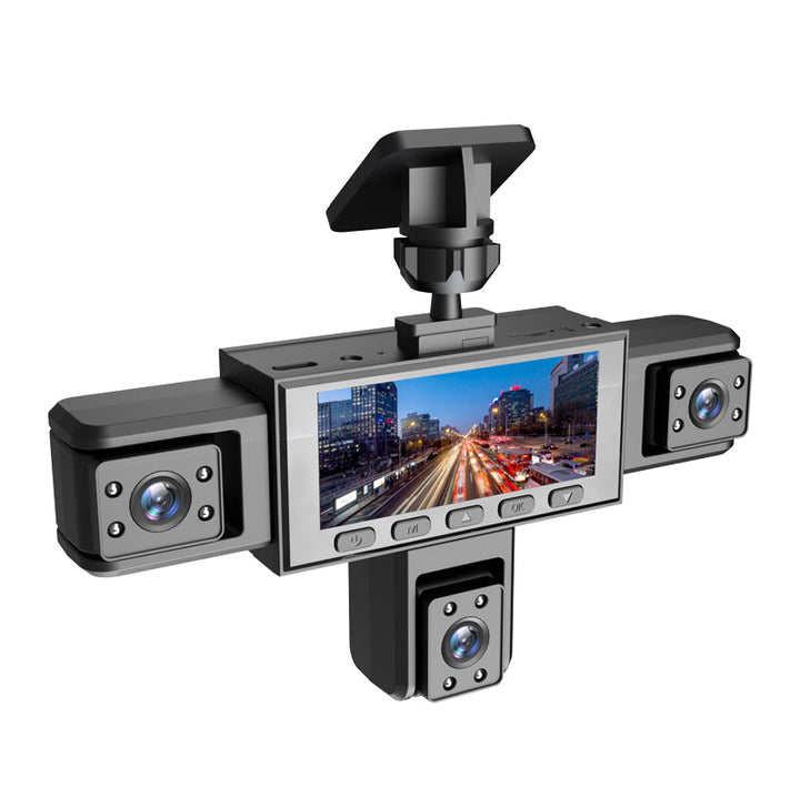 Five Camera Driving Recorder, 1080P High-definition Night Vision, Mobile App For Viewing Videos