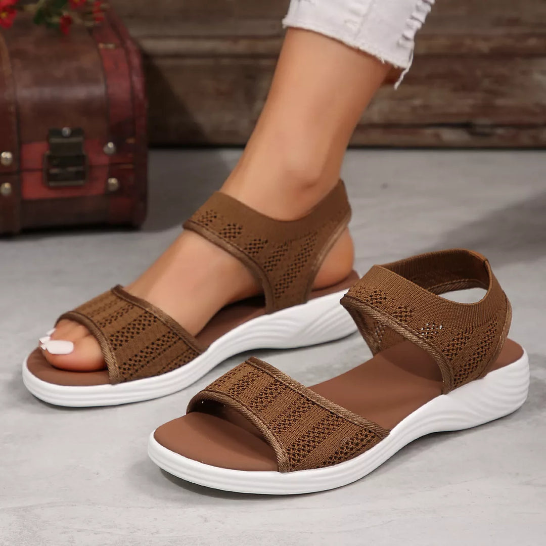 Open Toe Mesh Sandals