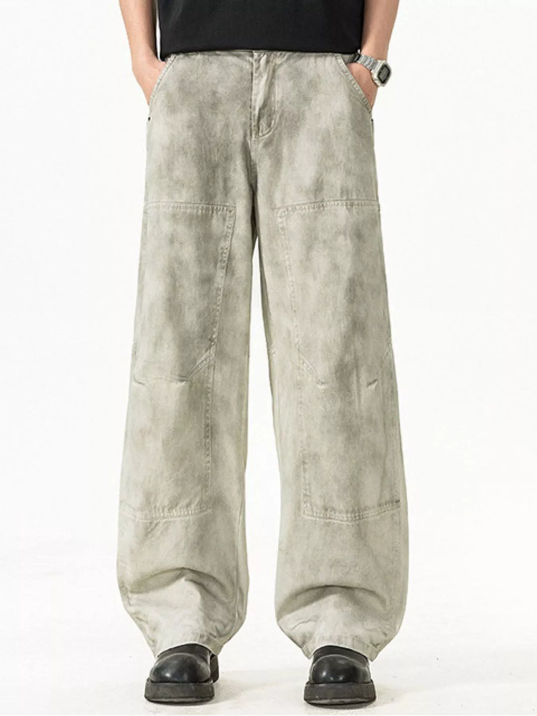 Men's Plus Size Loose Fit Casual Pants
