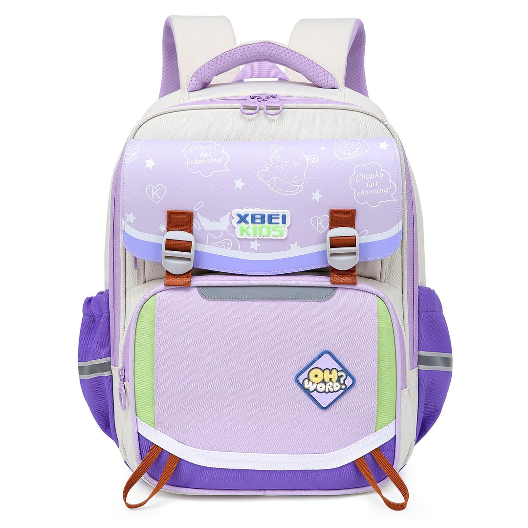 Schoolbag Burden Reduction Spine Protection Lightweight And Large Capacity Backpack