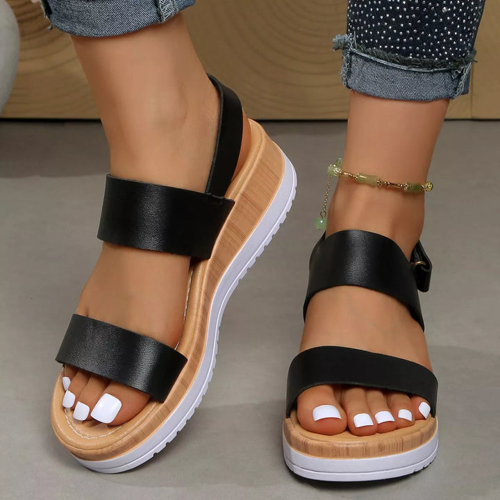 Open Toe Wedge Sandals