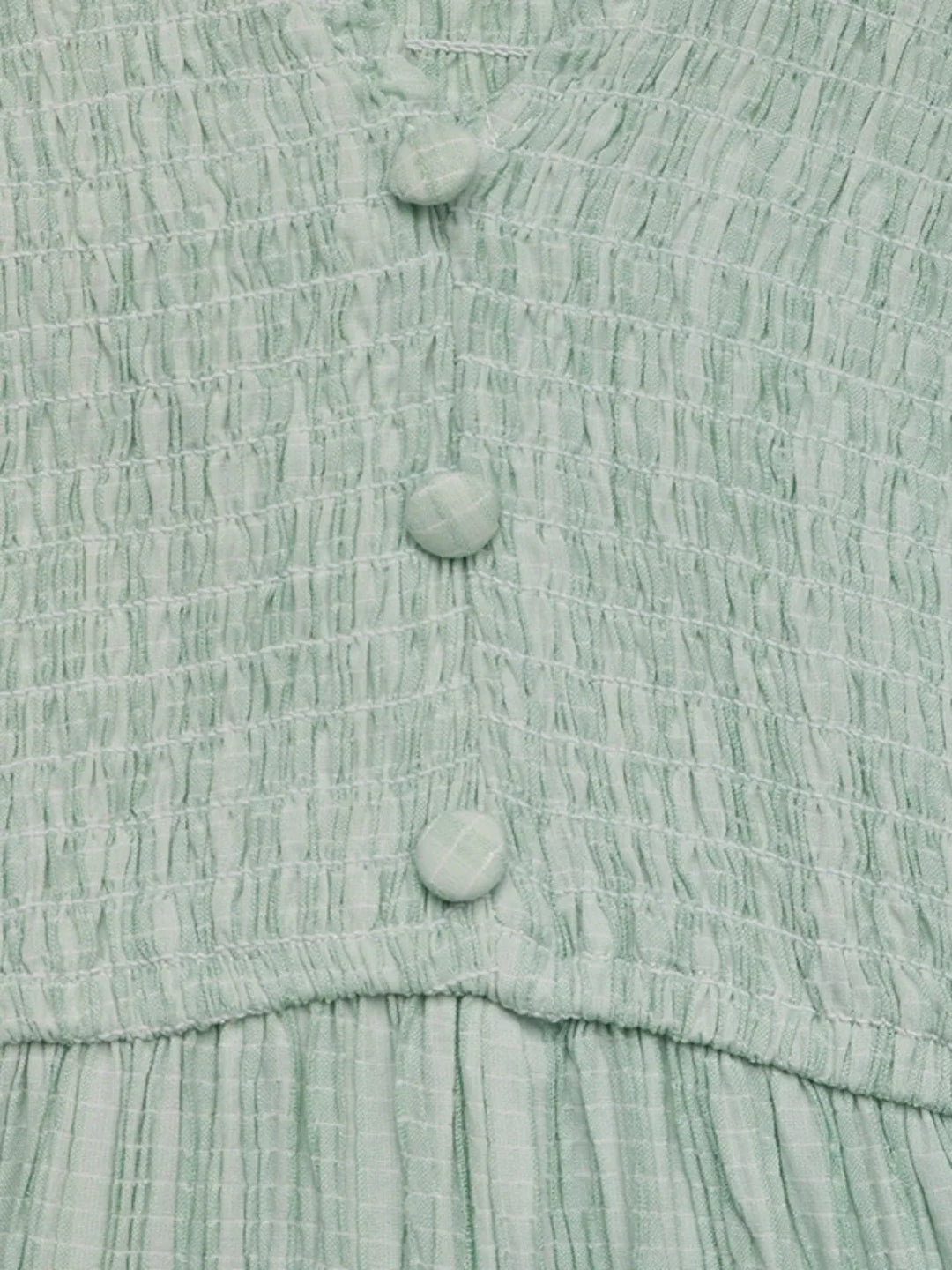 V-Neck Ruffled Cap Sleeve Dress