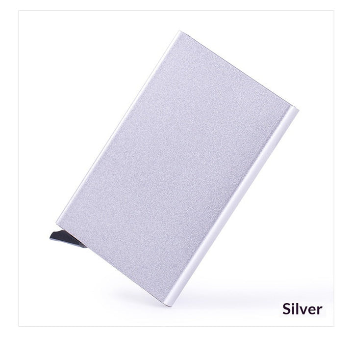 Mens Automatic Pop-Up ID Holder