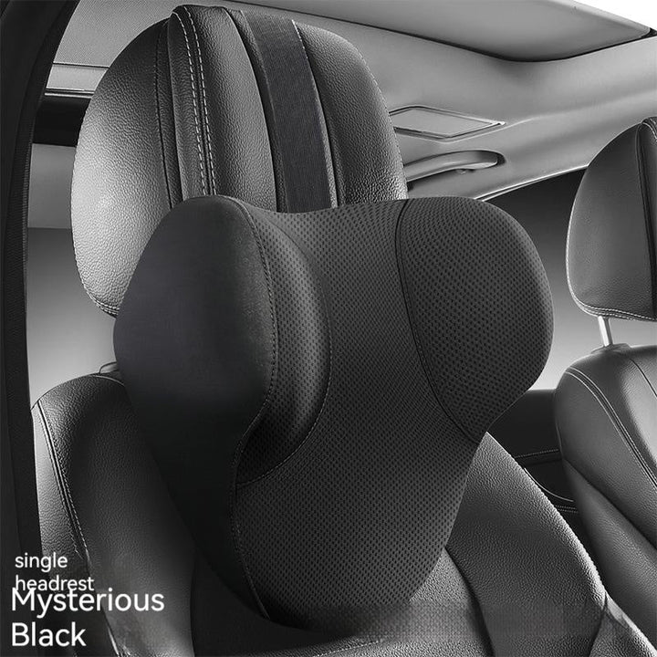 Memory Foam Three-dimensional Hydrophobic Lumbar Support Pillow Oil-proof Light Luxury Comfortable Breathable Car Automotive Headrest