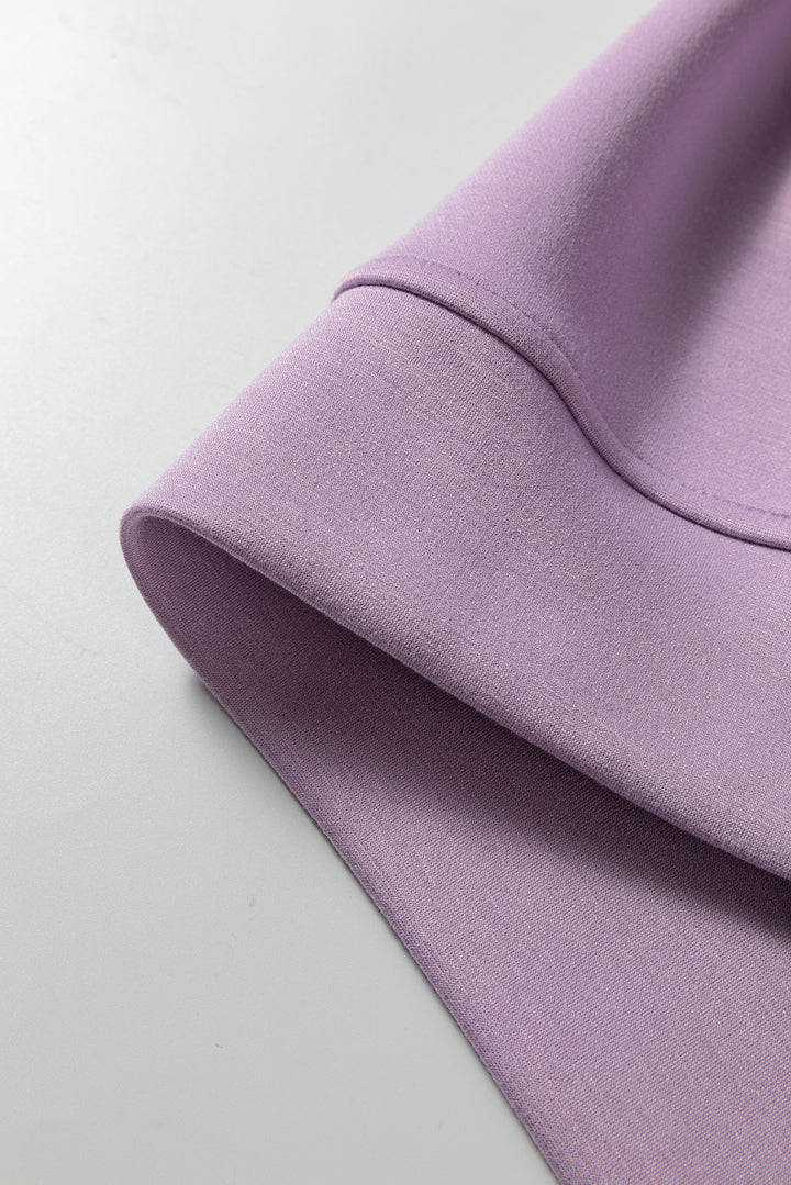 Orchid Bouquet Half Zip Thumbhole Sleeve Hoodie Active Pants 2pcs Outfit