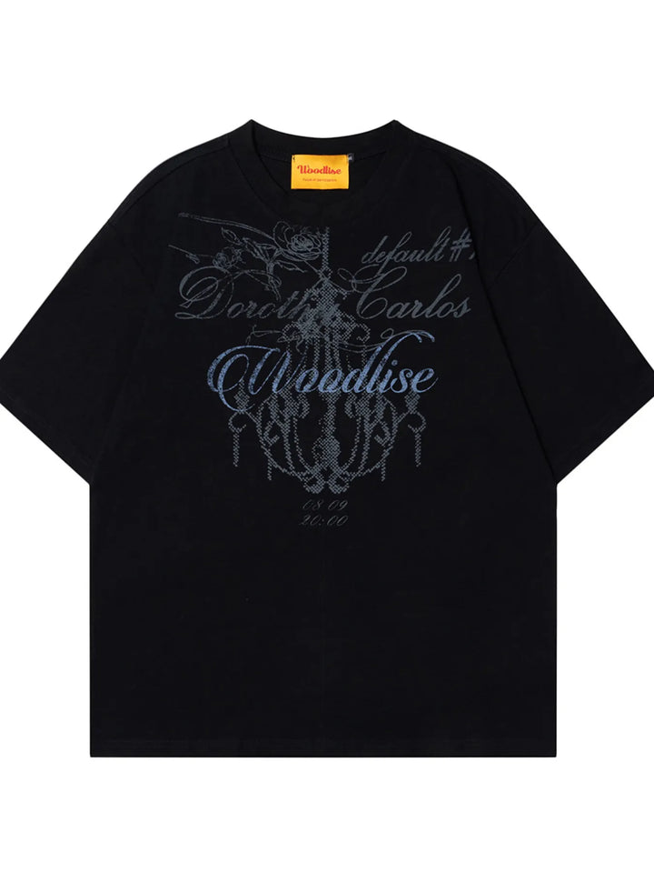 Men's Graphic Short Sleeve Oversized T-Shirt