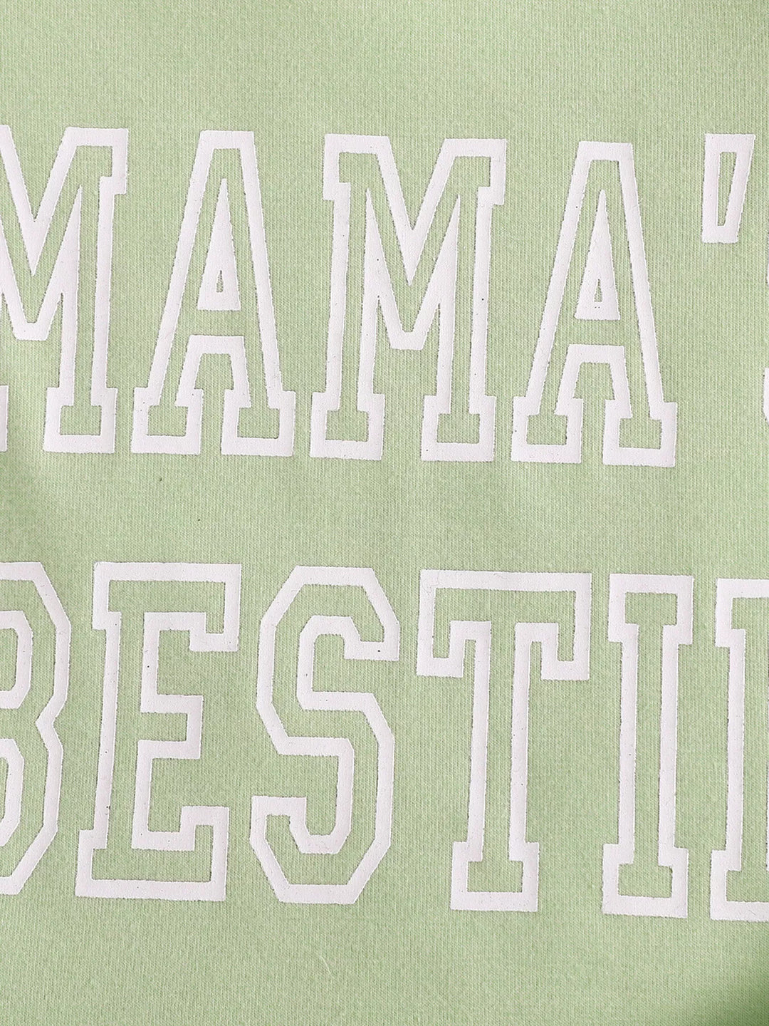Children's Letter Round Neck Tee and Shorts Set