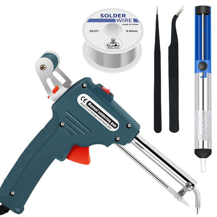 Handheld Electric Soldering Iron External Heating Soldering Gun Tin Feeding
