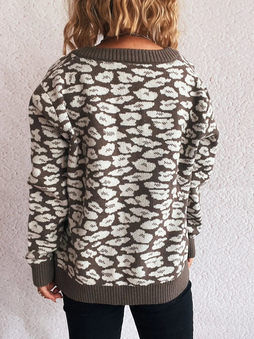 Zip Up Long Sleeve Cardigan