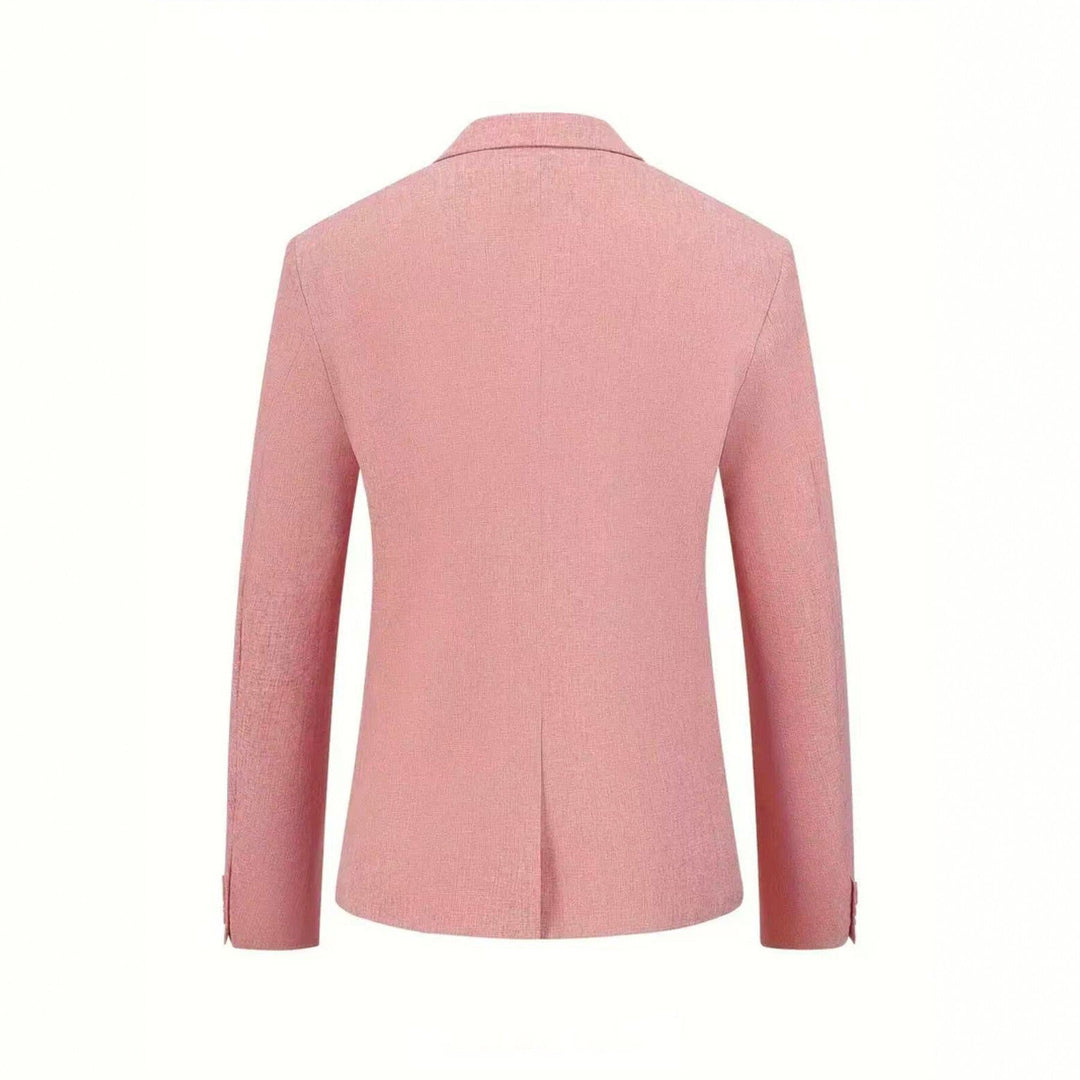 Mens Korean-style Slim-fit Single-breasted Casual Blazer
