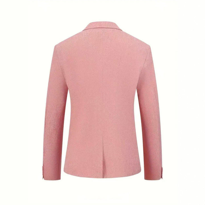 Mens Korean-style Slim-fit Single-breasted Casual Blazer