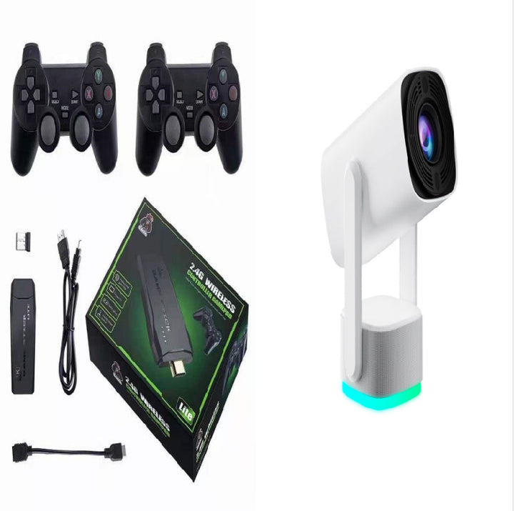 M8 Tv Mini Hd Wireless Arcade Joystick Double Fc Game Console Family U Bao Game Console Ps1