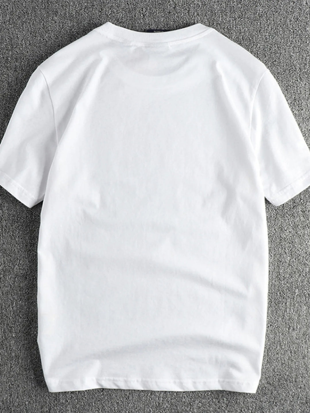 Men's Graphic Round Neck Short Sleeve T-Shirt