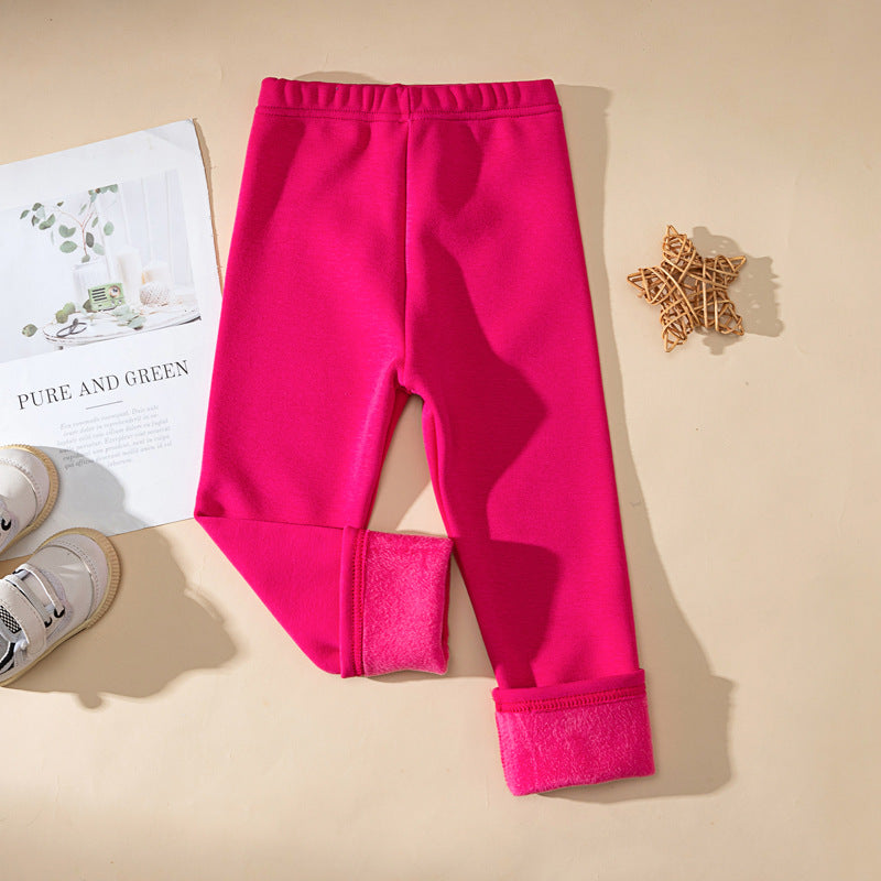 Fleece-lined Extra-thick Childrens Trousers