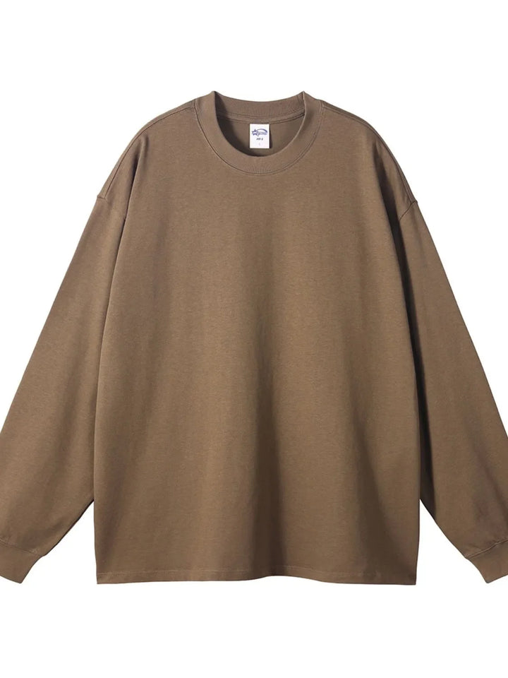Men's Round Neck Long Sleeve T-Shirt