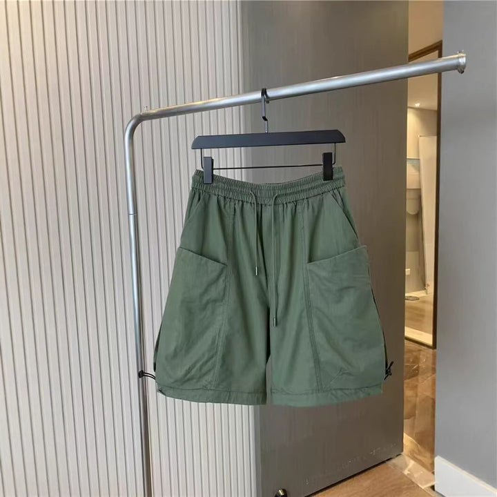 Japanese-style Outdoor Work Shorts For Men, Summer, Thin, Quick-drying