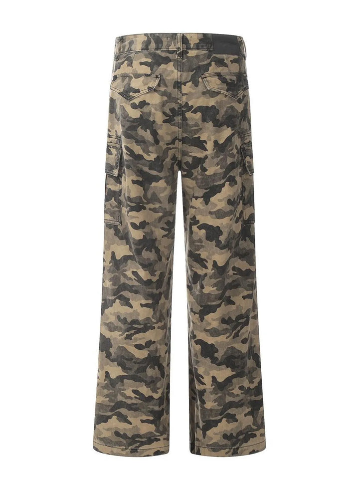 Men's Camouflage Cargo Jeans