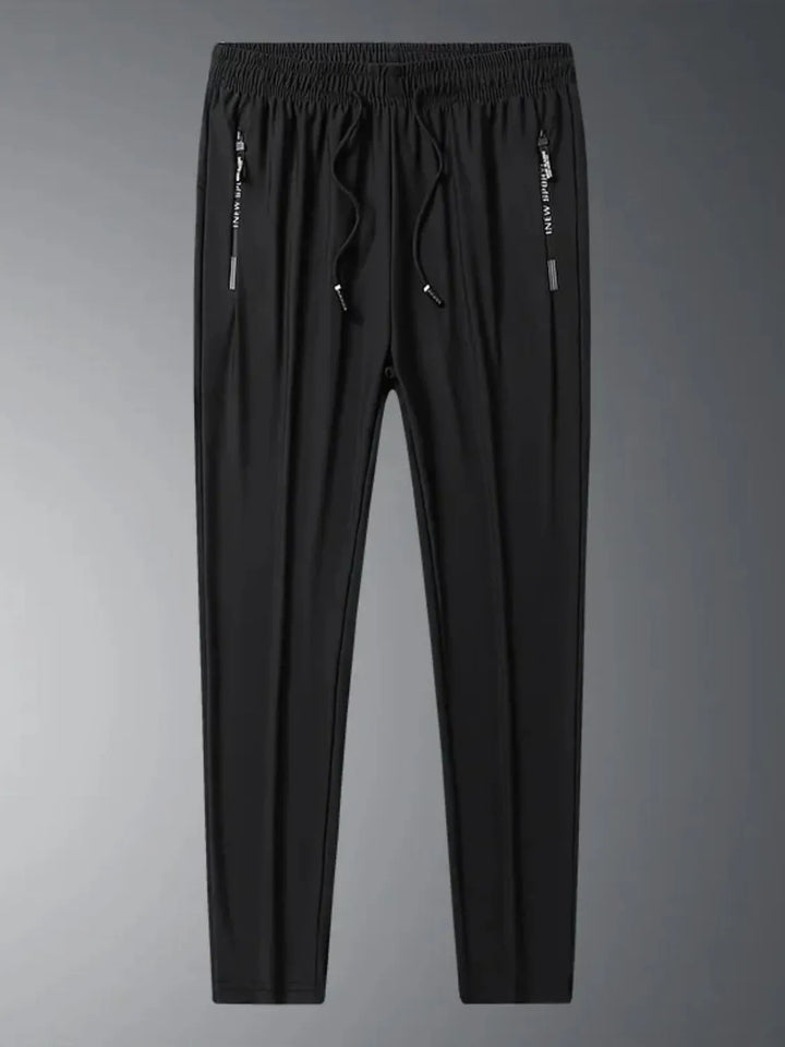 Men's Plus Size Drawstring Pants with Pockets