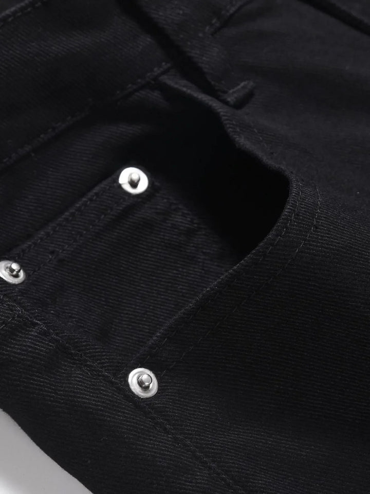 Men's High-Waist Loose Fit Jeans