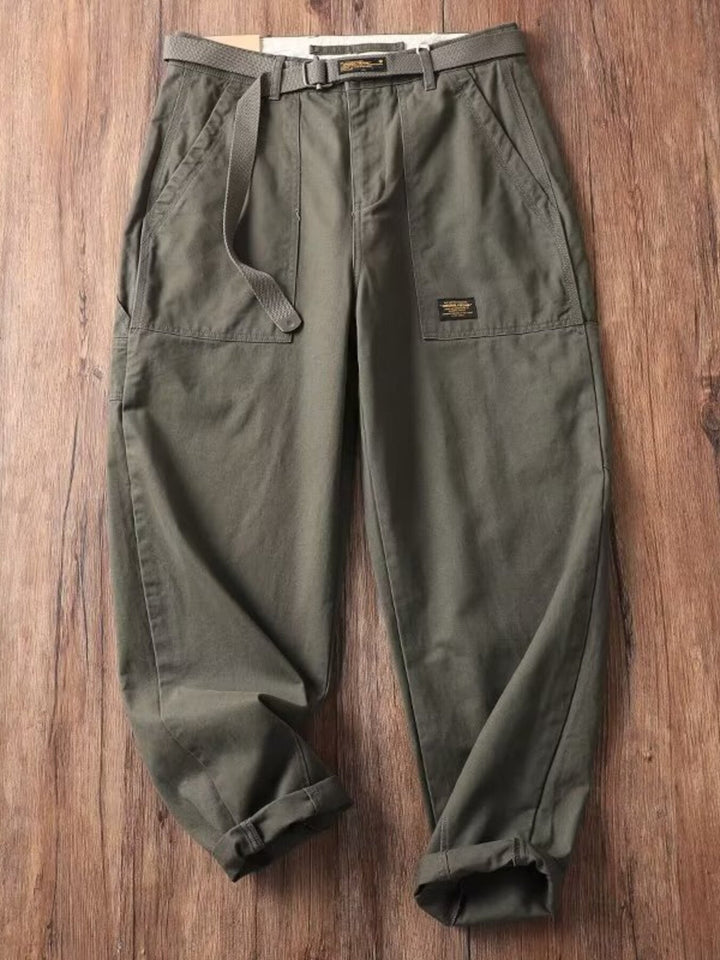 Men's Plus Size Loose Fit Pants with Pockets