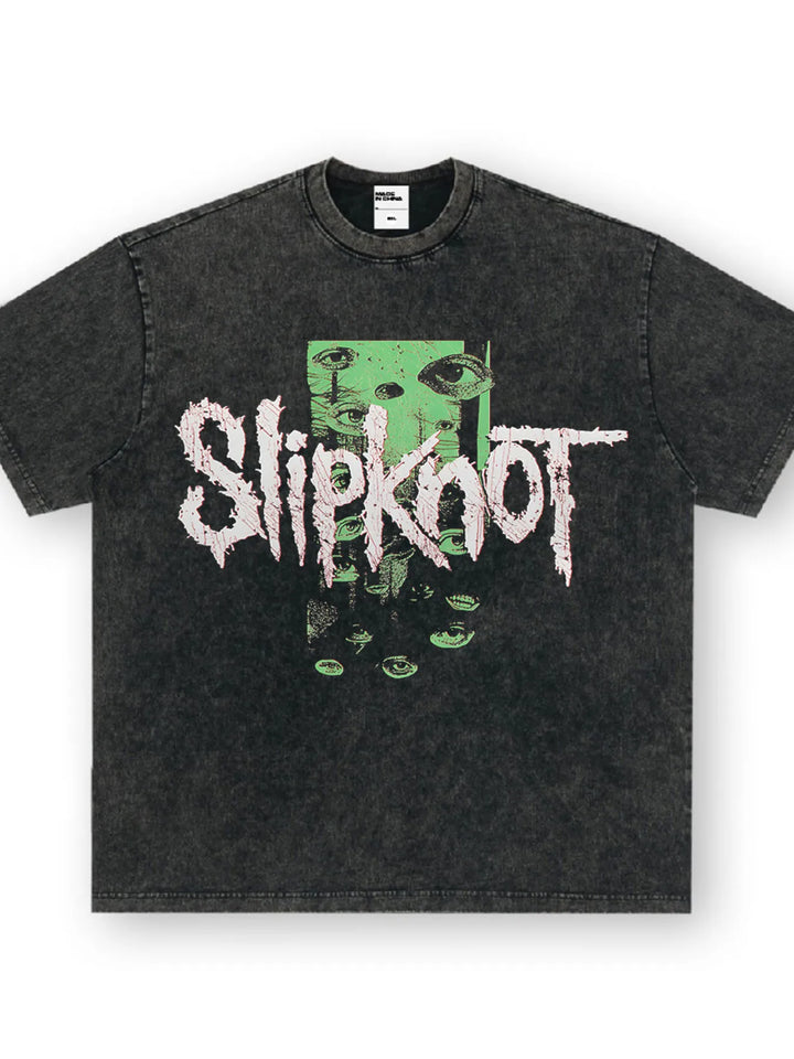 Men's Slipknot Graphic Vintage Wash T-Shirt