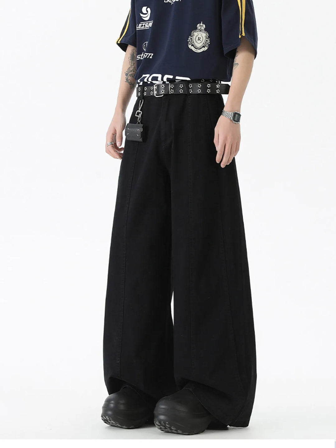 Men's Wide Leg Jeans
