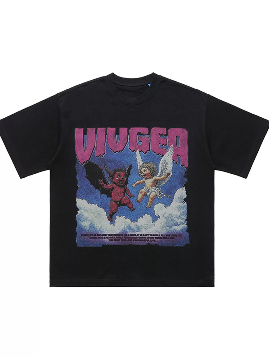 Men's Graphic Round Neck Short Sleeve T-Shirt