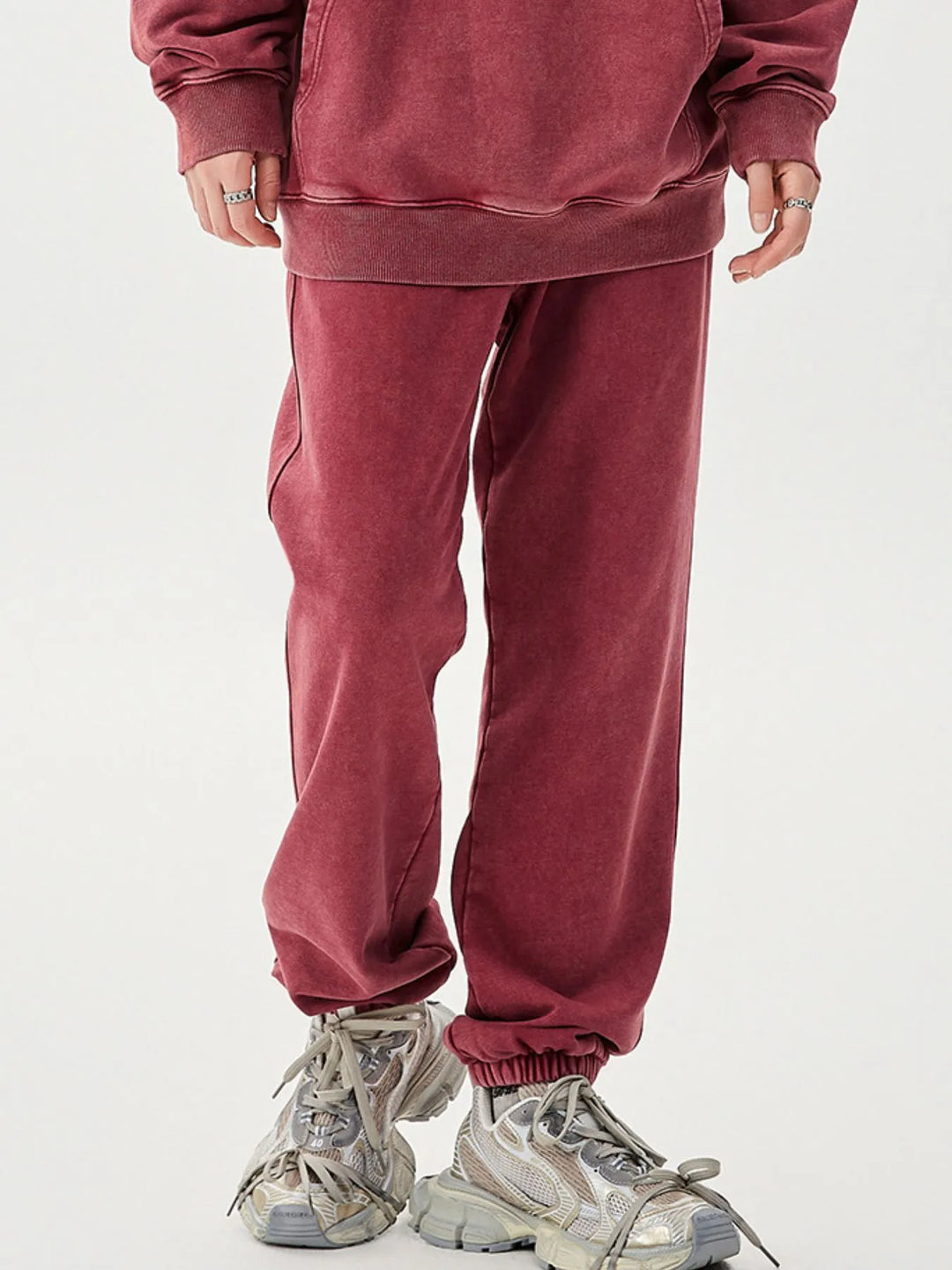 Men's Washed Loose Fit Pants