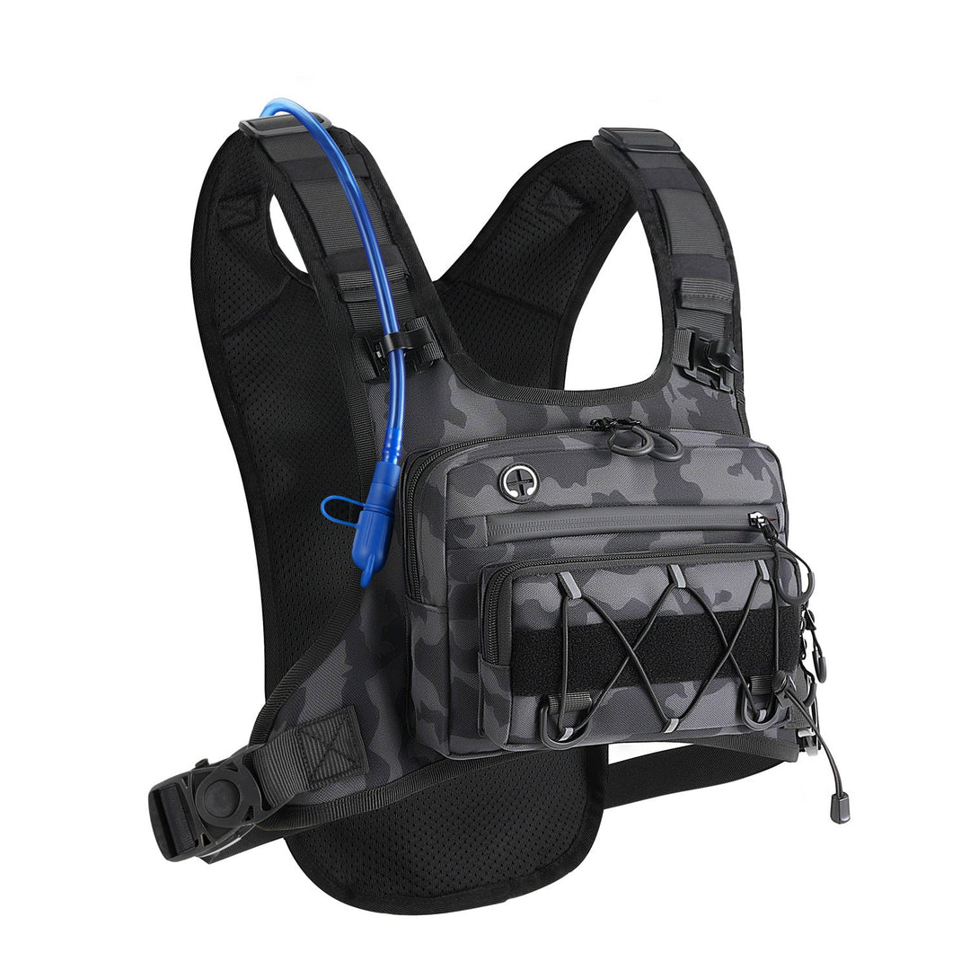 Tactical Chest Pack Multi-functional Suitable For Trail Running
