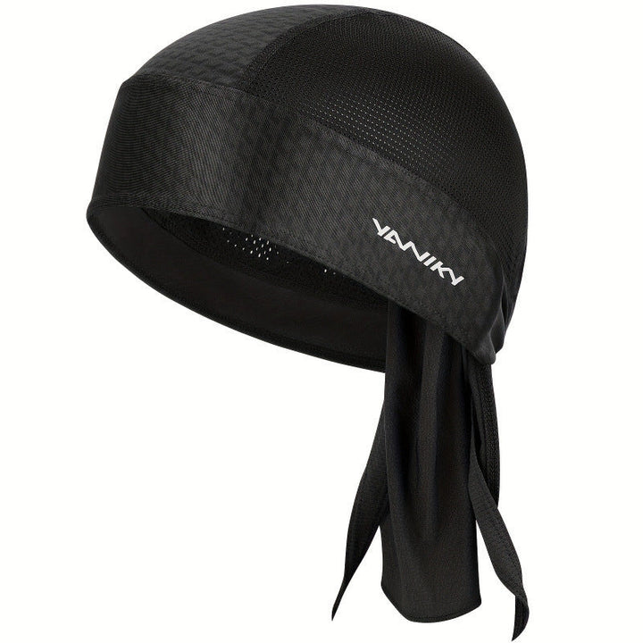 Mens Minimalist Text-printed Bandana Hat