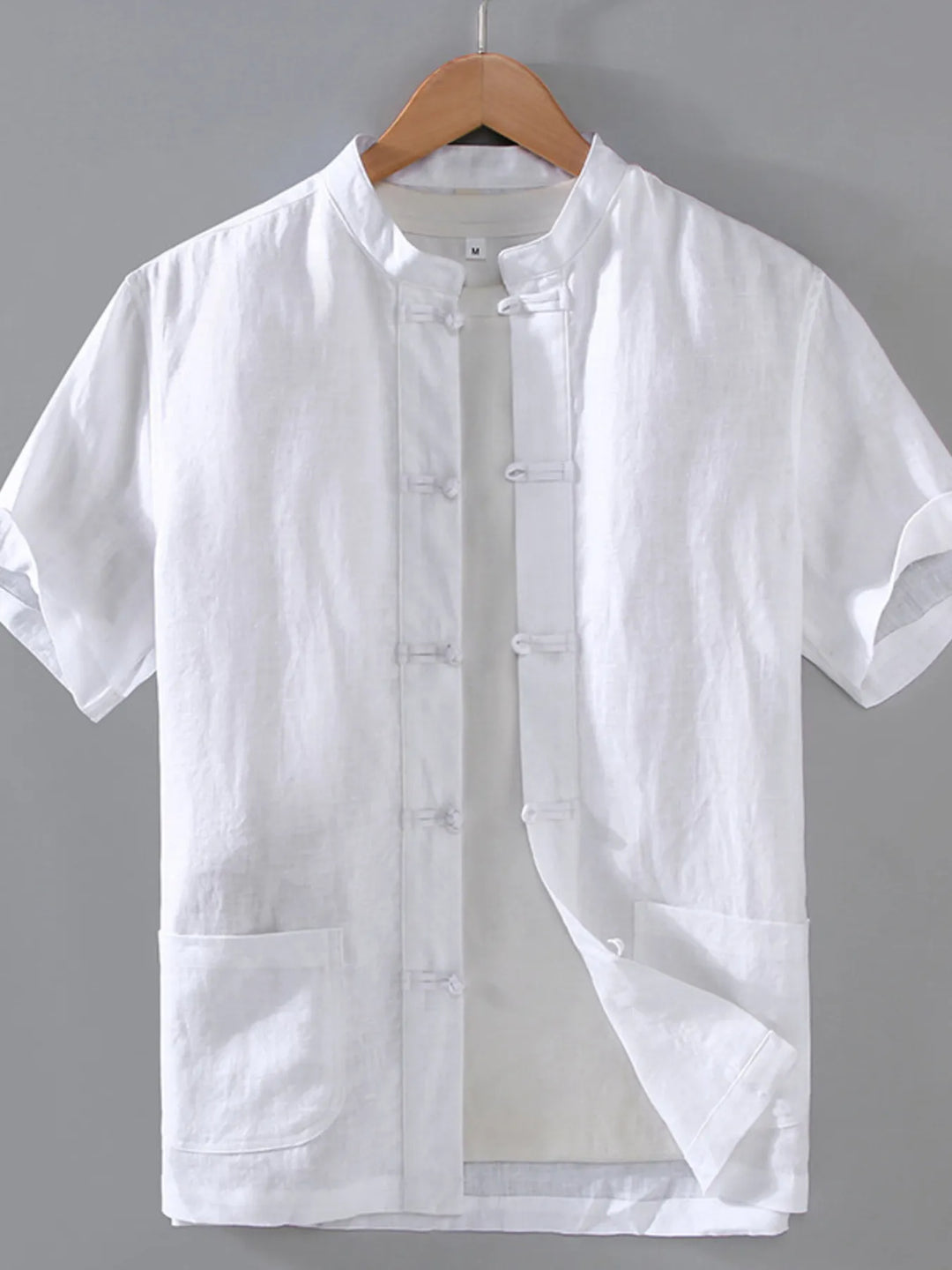 Men's Plus Size Button Up Short Sleeve Shirt
