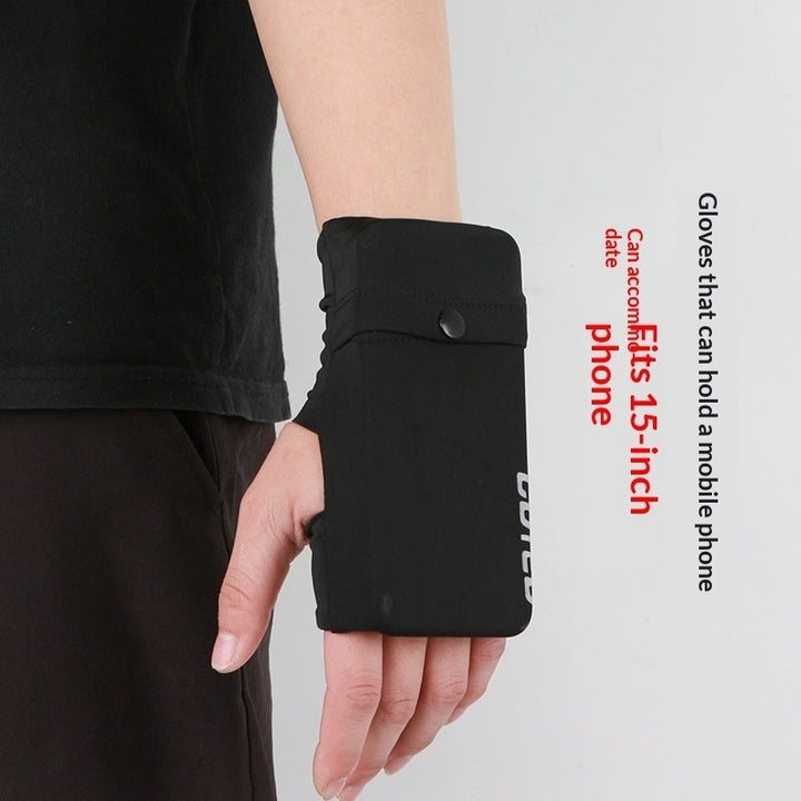 Running Phone Armband Outdoor Sports Gloves