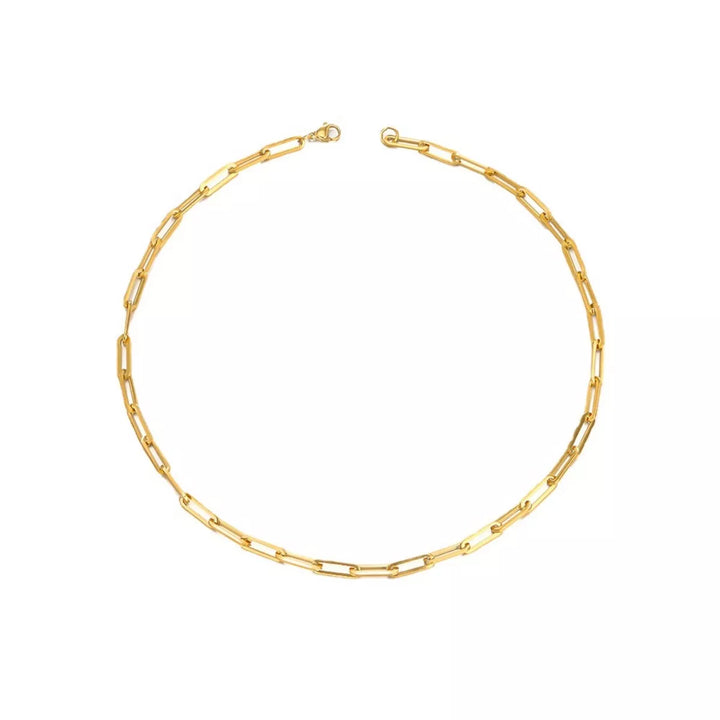 18K Gold-Plated Chain Necklace