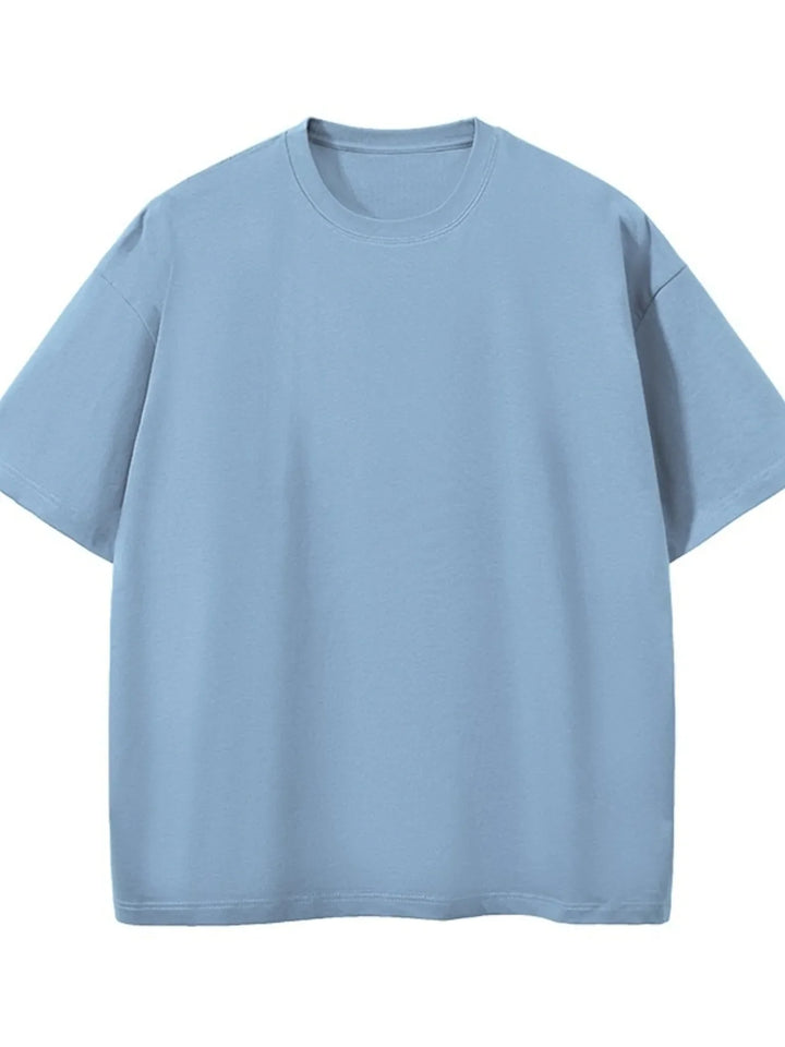 Men's Full Size Round Neck Short Sleeve T-Shirt Plus Size