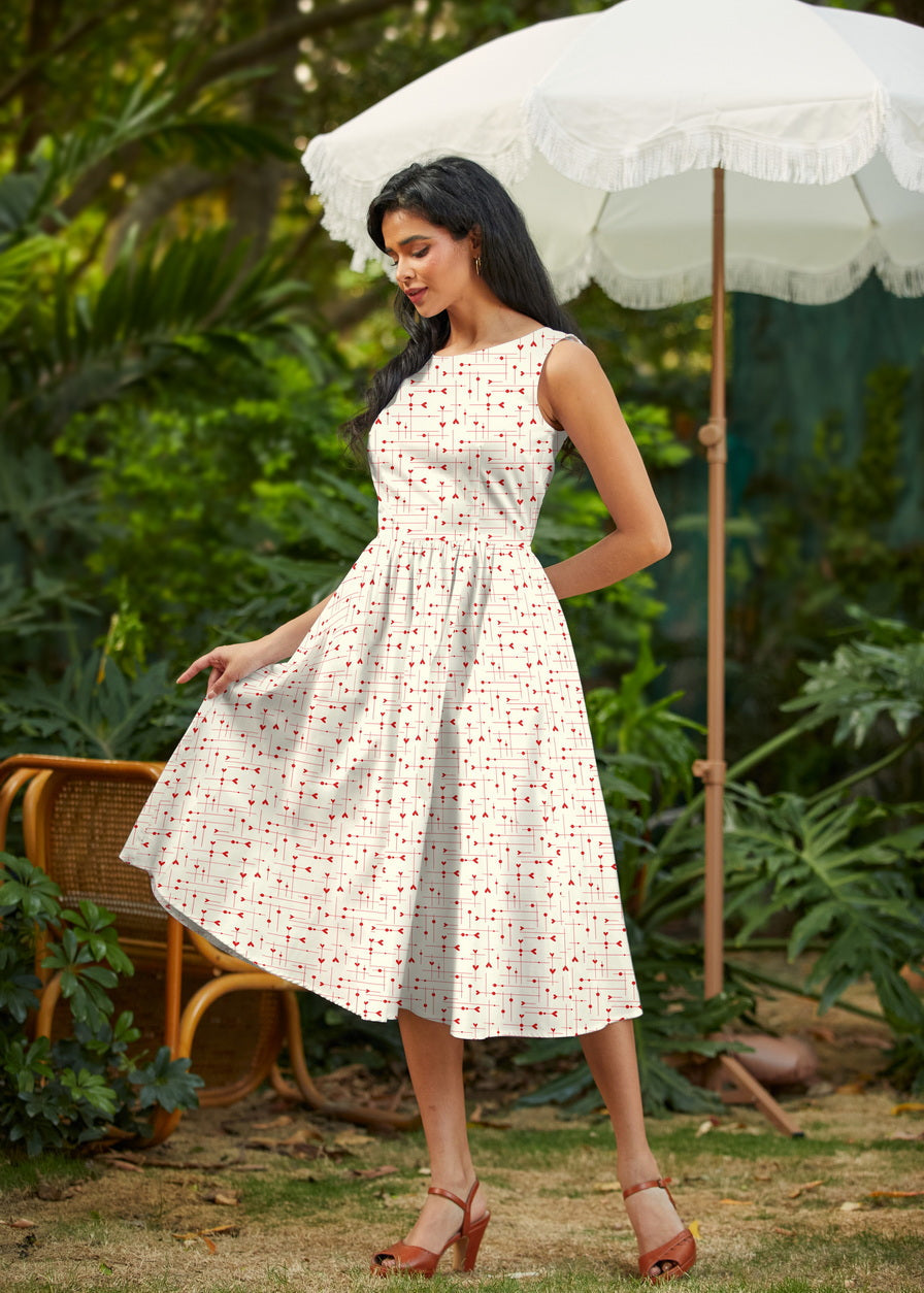Be Mine Midi Dress
