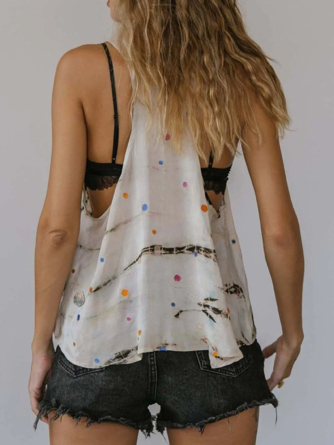 Printed Scoop Neck Tank