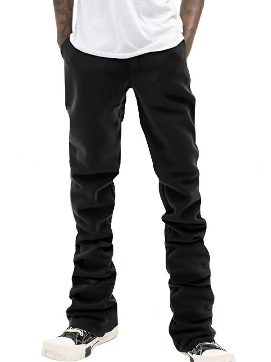 Men's Full Size Drawstring Casual Pants Plus Size