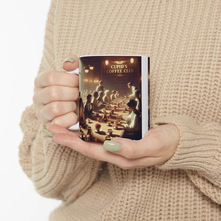Cupids Coffee Club Members Only Ceramic Mug 11 oz or 15 oz Valentine's Day Gift