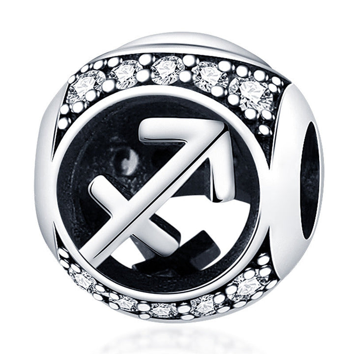 12 Zodiac Sign Bead Accessories For DIY Bracelets