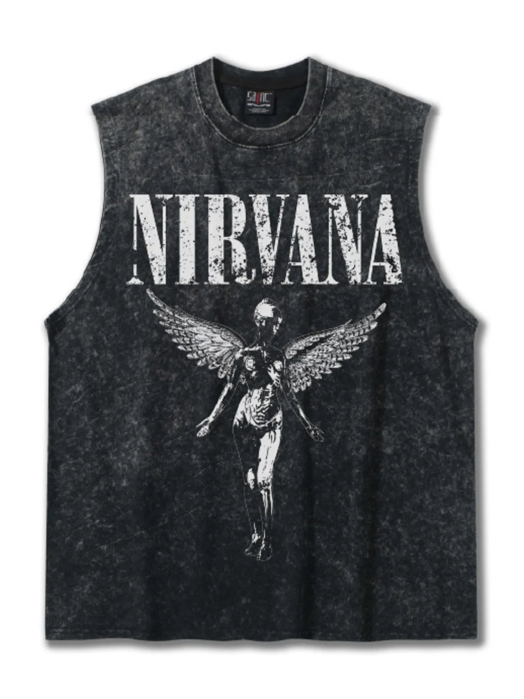 Men's Graphic Round Neck Tank