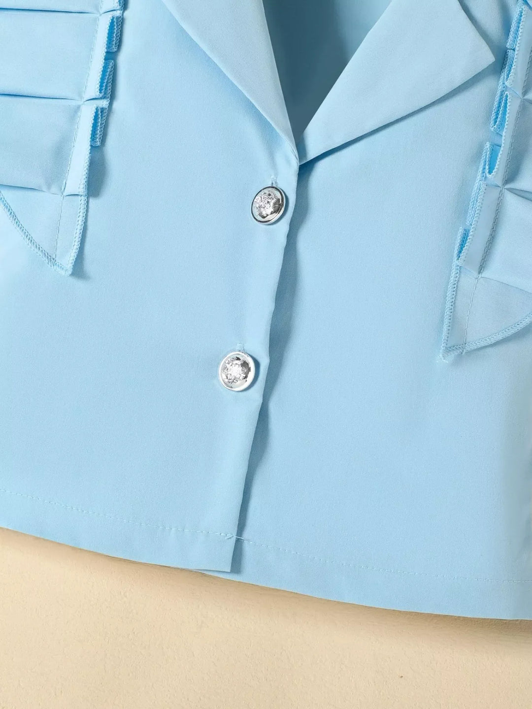 Children's Cami & Button Detail Top & Skirt Set