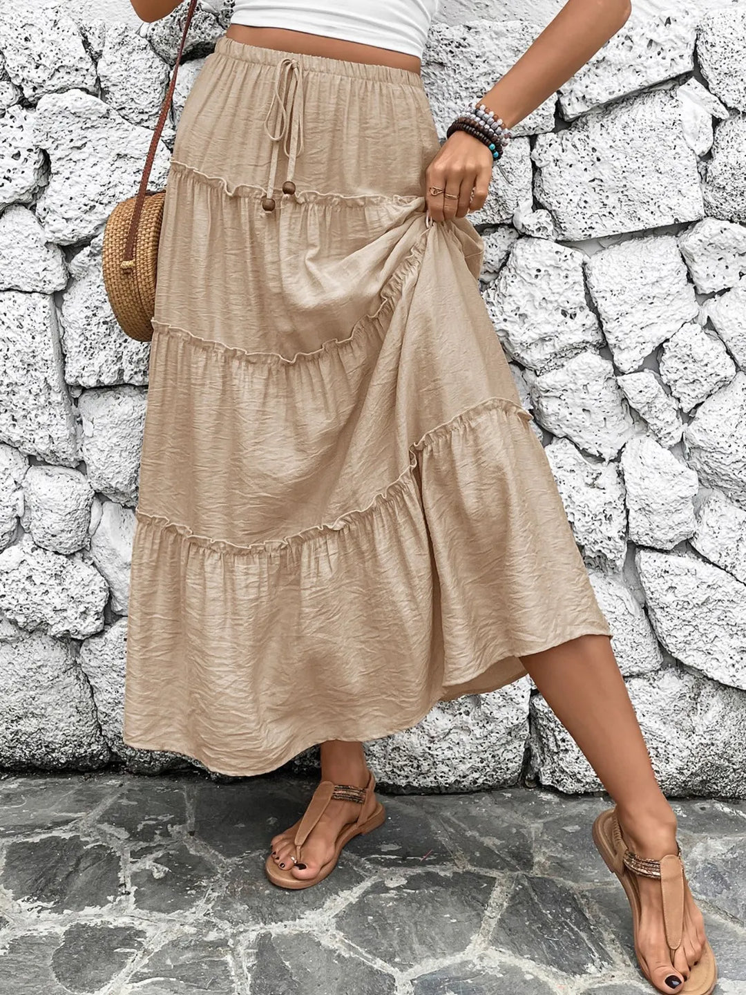 Frill Tiered Skirt